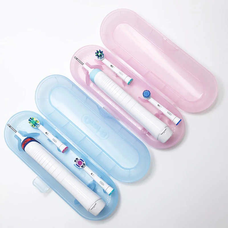 Portable Travel Case Oral B Electric Toothbrush Handle Storage High Quality Plastic Made Anti-Dust Cover Tooth Brush Holder Box Portable Travel Case Oral B Electric Toothbrush Handle Storage High Quality Plastic Made Anti-Dust Cover Tooth Brush Holder Box
