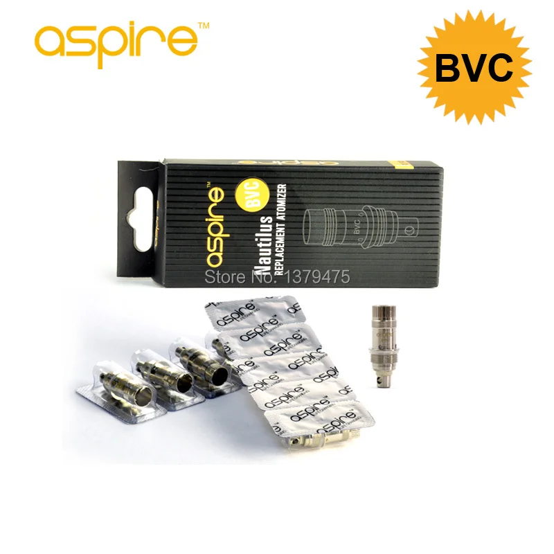 100 шт./лот Aspire катушка Nautilus bvc 1.8ohm 1.6ohm 0.7ohm Замена Vape головки для Nautilus 2 танк и Zelos комплект