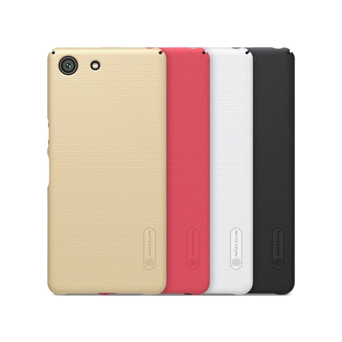 

NILLKIN Frosted Shield Hard Back Cover Phone Case sFor Sony Xperia XZ4 Case For Sony Xperia XZ4 Compact Case with Phone Holder