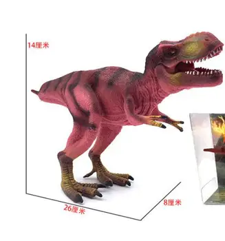 

The latest explosion of dinosaur toys TPR solid simulation of dinosaur soft rubber model