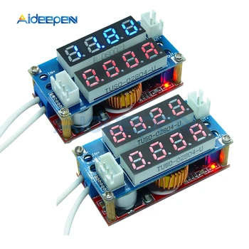 

CC/CV Step-down Charge Module 5A Adjustable Power Red Blue LED Driver Board Voltmeter Ammeter Constant Current Constant Voltage