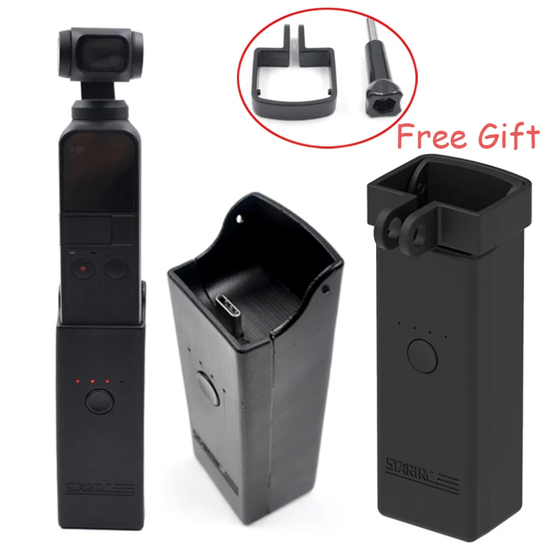 

Mobile Power Bank for DJI OSMO PCOKET Type-C Battery Charger Dock Osmo Pocket Handheld Gimbal Extension Handle Grip Accessories