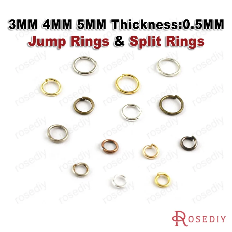 (14492)20g, Diameter 3mm 4mm 5mm Thickness 0.5MM Connect Findings Iron