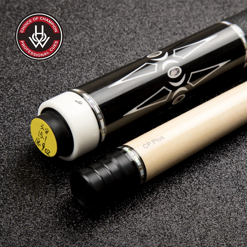 

HOW H-291A Pro Series Cp Plus 12.5mm Ebony High-end Joint Abalone Shell Inlay Billiard Pool Cue Stick Professional Billiard Kit