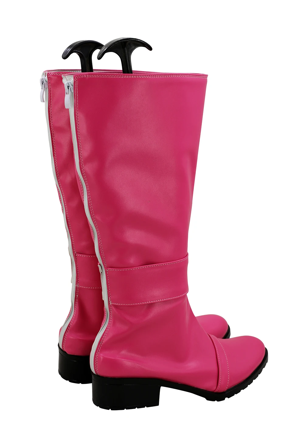 Uchu Sentai Kyuranger Raptor 283 Cosplay Boots Pink Shoes Space Squadron Nine Ranger Cosplay (4)