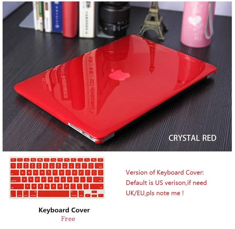 Crystal Laptop Case For Apple Macbook Pro Retina Touch Bar & ID Air 11