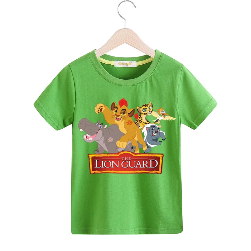 Child Boy Girl Summer T-shirts Tee Tops Kids Cute Cartoon The Lion King Simba Print Clothes Baby Cotton Casual Tshirt 2019 TX180 (2)