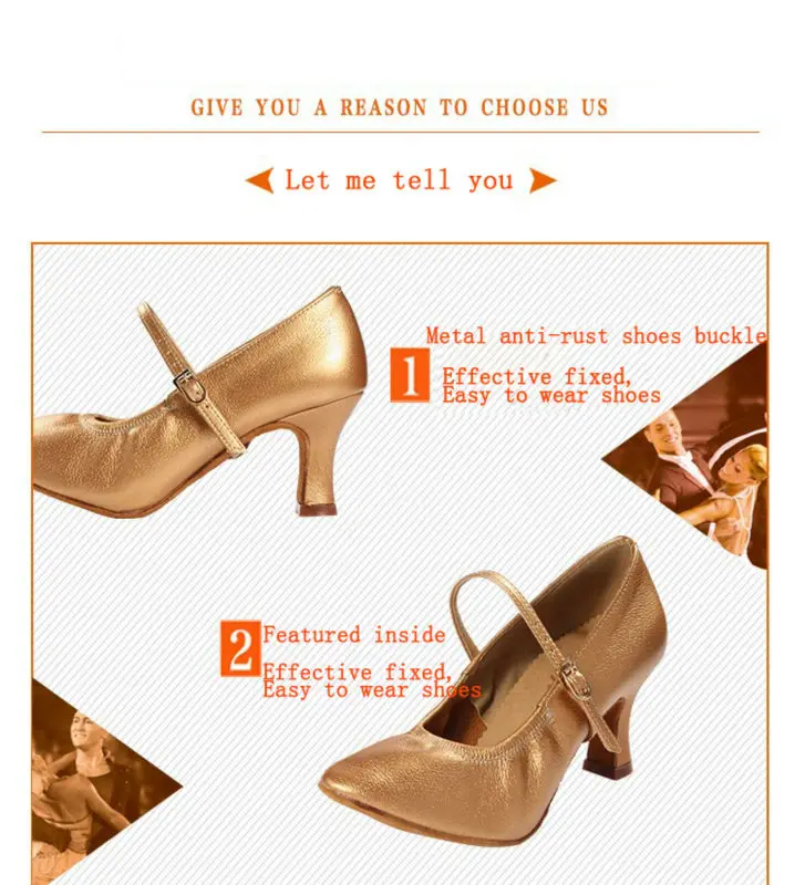 20161103_160136_075Dance shoes Women shoe Latin shoes Soft Bottom Genuine Leather Sports shoes BD 125 Modern Jazz Soft wear-resistant