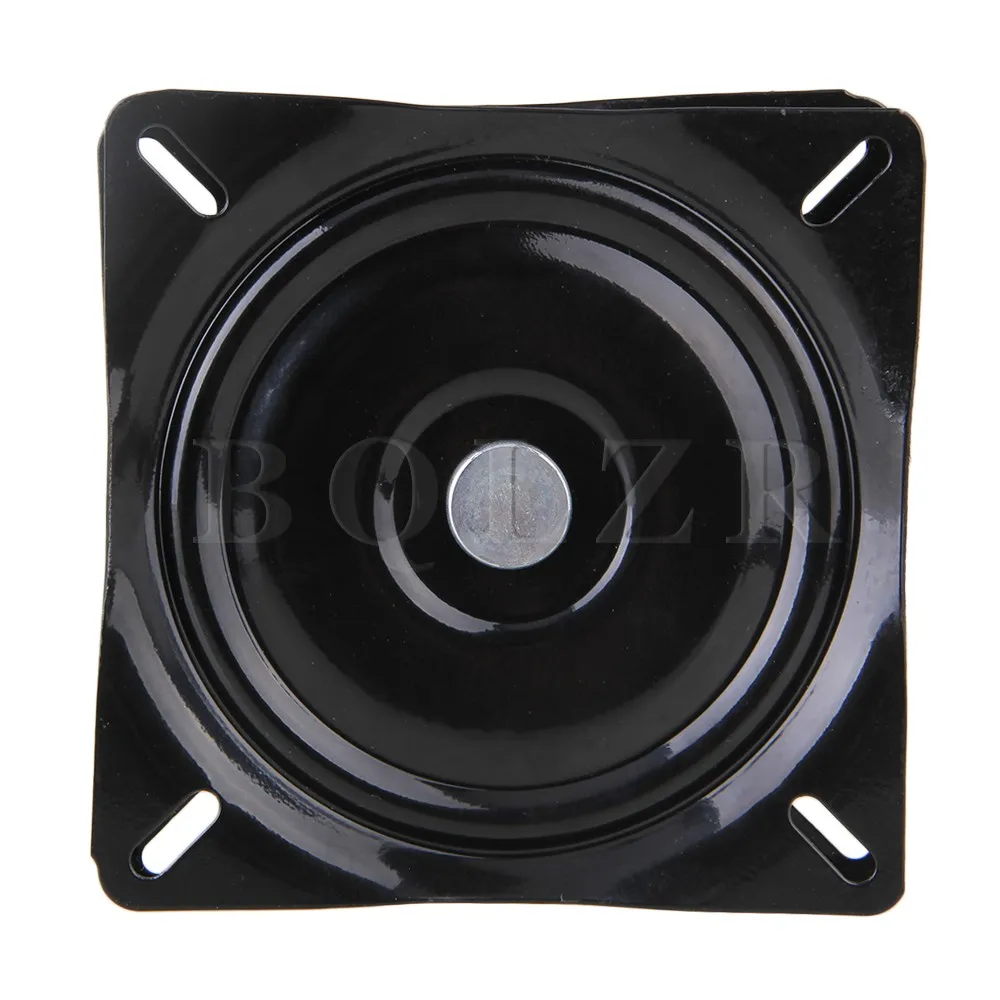 

BQLZR 6" Square A3 Steel Plate Replacement Furniture Bar Stool Swivel Black