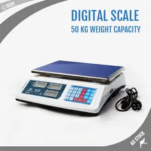Digital Scale Kitchen Shop Market Food Fruit Post Meat Electronic Platform 50KG