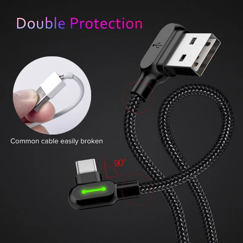 MCDODO نوع-c USB إلى C كابل شاحن USB-C نوع-c كابل سريع كابل شحن لهواتف سامسونج S9 Xiaomi ملاحظة 8 /S8 نيكزس الهاتف المحمول الكابلات
