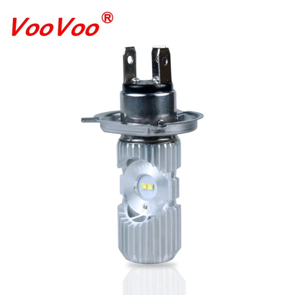 

VooVoo Led Motorcycle Headlight Bulbs 1400Lm LED H4 HS1 BA20D H6 P15D-25-1 Hi/Lo Lamp Motorbike Scooter Headlamp Moto Lights