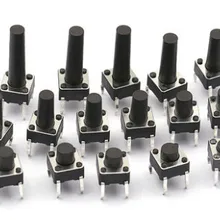 1000 шт. 4Pin 6*6 микро, тактовый кнопочные переключатели DIP 6x6x4,3/5/6/7/8/9/10/11/12/13/14/15 мм 4,3 мм 5 мм 6 мм 7 мм 8 мм 9 мм 10 мм 11 мм