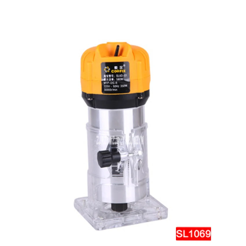 

Electric Woodworking Trimming Machine SL 1069 Multi-function Engraving Machine Aluminum Body Trimmer 220v 50HZ 350W 3000r/min