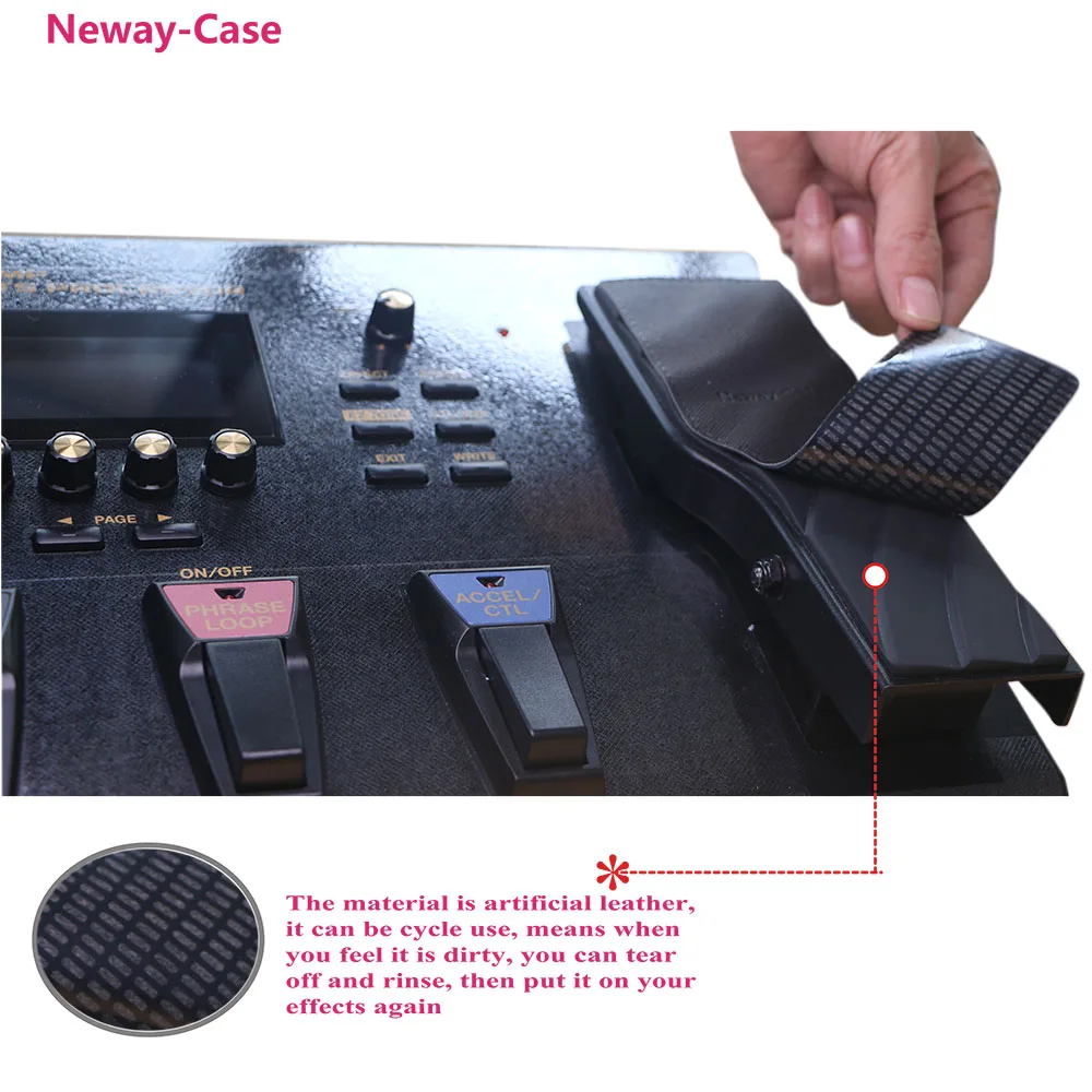 Neway-чехол для электрогитары с мультиэффектом Защитная пленка для BOSS GT-100 аксессуары для гитарных педалей