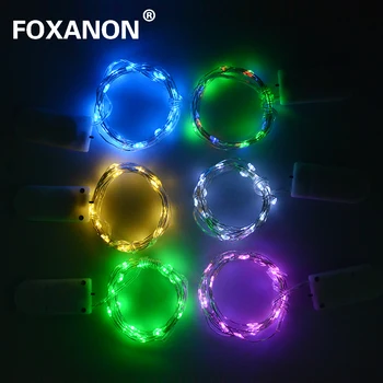 

10 pcs Led String IP67 Waterproof night Light 2M/4M Portable RGB strip Fairy String Light Christmas Lights Wedding Garden Party