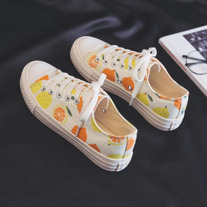 

Woman Fashion Shoes 2019 Spring Summer New Fashion Women Canvas Shoes Casual Breathable Cute Women Casual Shoes Sneakers
