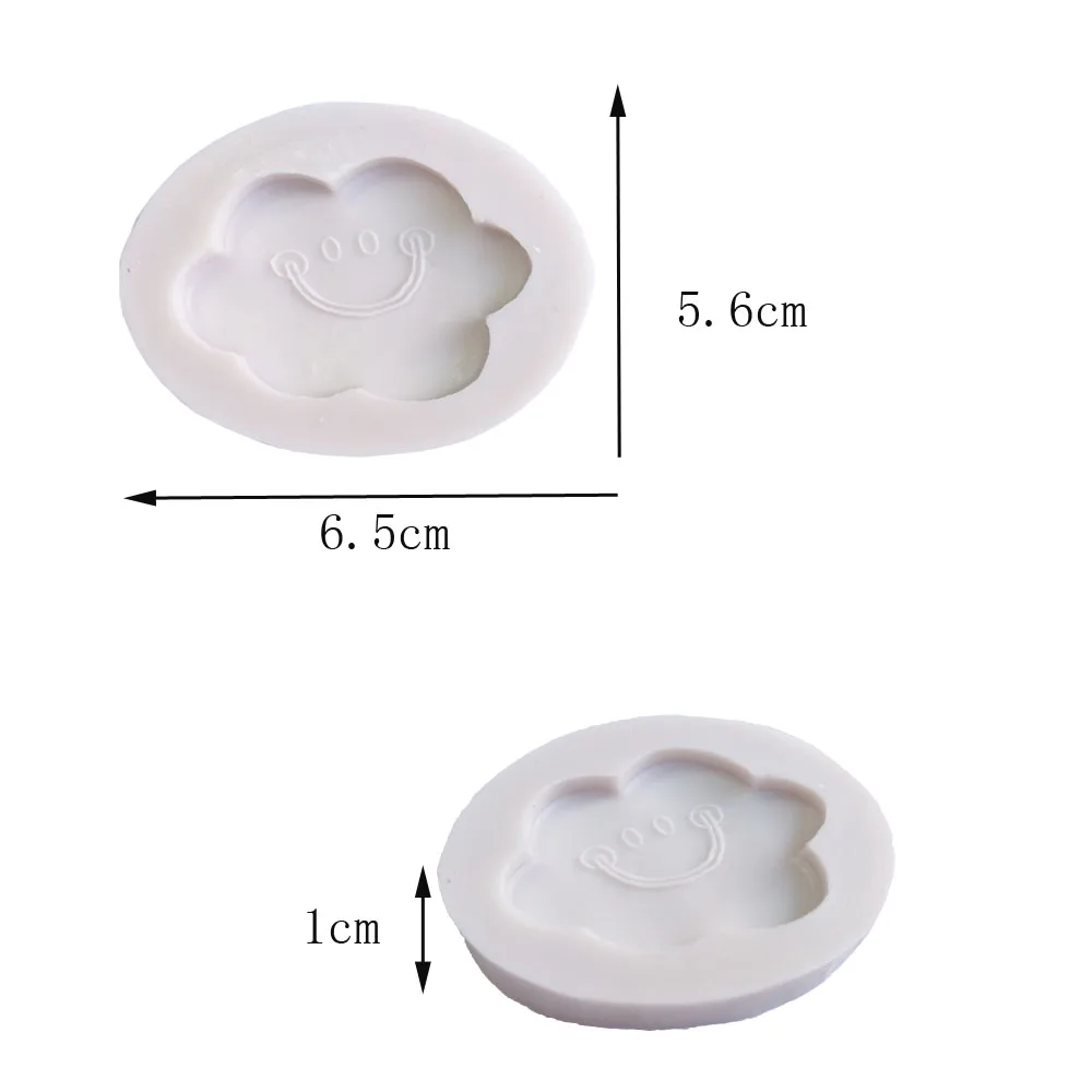 Aouke белые облака и Радуга украшения формы торт силиконовые формы сахарная паста Конфеты Шоколад для мастики и глины плесень D176-D018