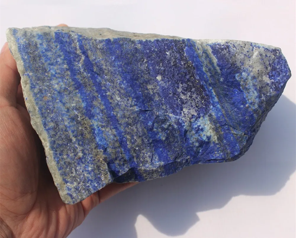 

2590G Natural Untreated Lapis Lazuli Gemstone Mineral Rough 165 X 112 X108mm