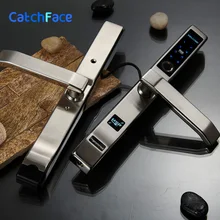 Биометрический Дверной замок, интеллектуальный электронный замок, проверка отпечатков пальцев с паролем и разблокировкой ключей RFID