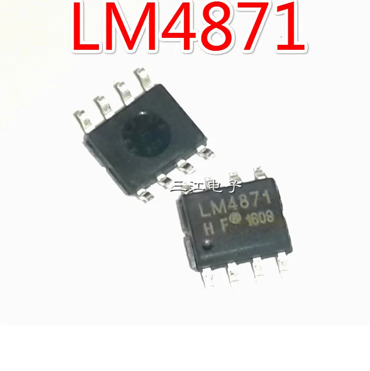 10pcs LM4871MX LM4871 4871 3W SOP 8 Linear Audio Amplifier-in ...
