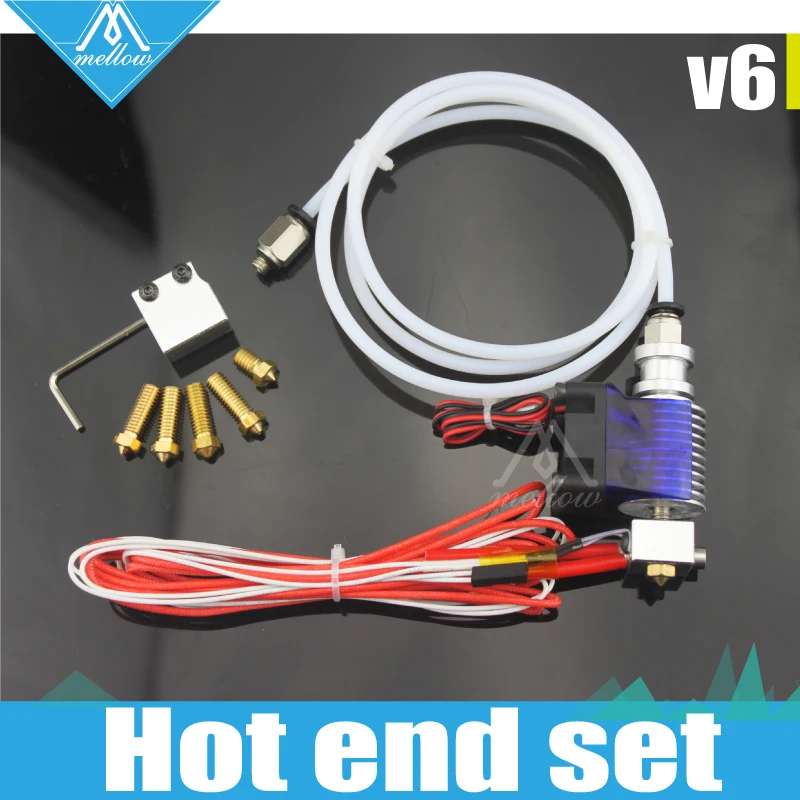3D Printer J head Hotend with Cooling Fan for 1 75 3 0MM v6 Bowden Wade