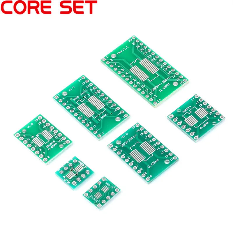 10pcs PCB Board SMD Turn To DIP SOP MSOP SSOP TSSOP SOT23 8 10 14 16 20 24 28 SMT To DIP Adapter Converter Plate 10pcs PCB Board SMD Turn To DIP SOP MSOP SSOP TSSOP SOT23 8 10 14 16 20 24 28 SMT To DIP Adapter Converter Plate