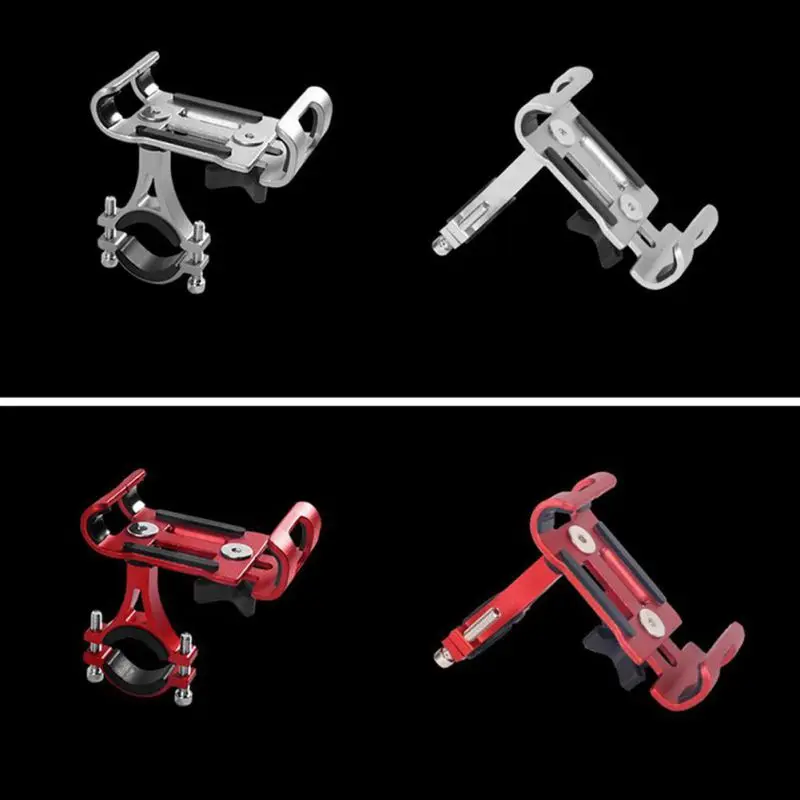 Perfect The New Bicycle Aluminum Holder 360Degree Rotation Riding Navigation Bracket Electric Car Phone Holder Bicycle Extension Bracket 8