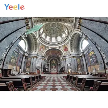 

Yeele Louvre Paris Flower Table Chairs Floor Drawing Photography Backgrounds Customized Photographic Backdrops for Photo Studio