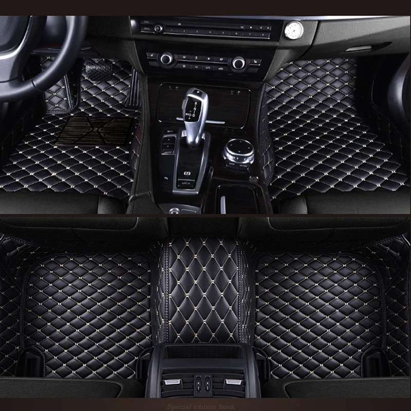 Custom fit car floor mats for Ford Edge Escape Kuga Explorer Fiesta
