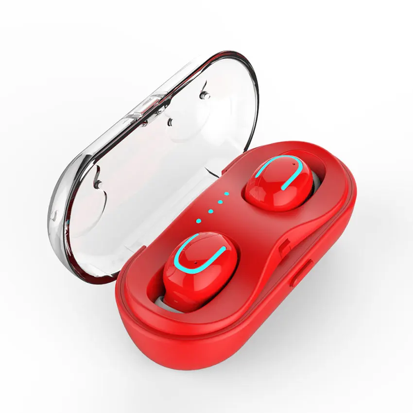 Aimitek Q13S TWS Bluetooth 5.0 Earphone-red