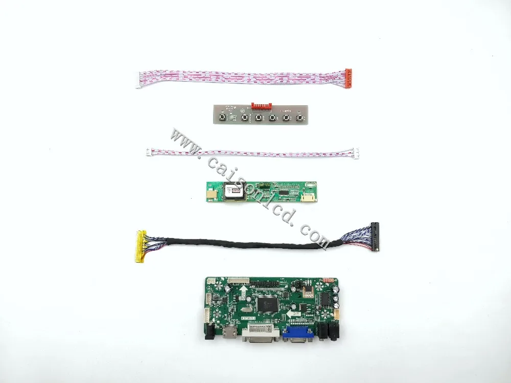 

NT68676 LCD controller board support HDMI DVI VGA AUDIO for 17 inch LCD panel 1920X1200 LTN170WU-L02