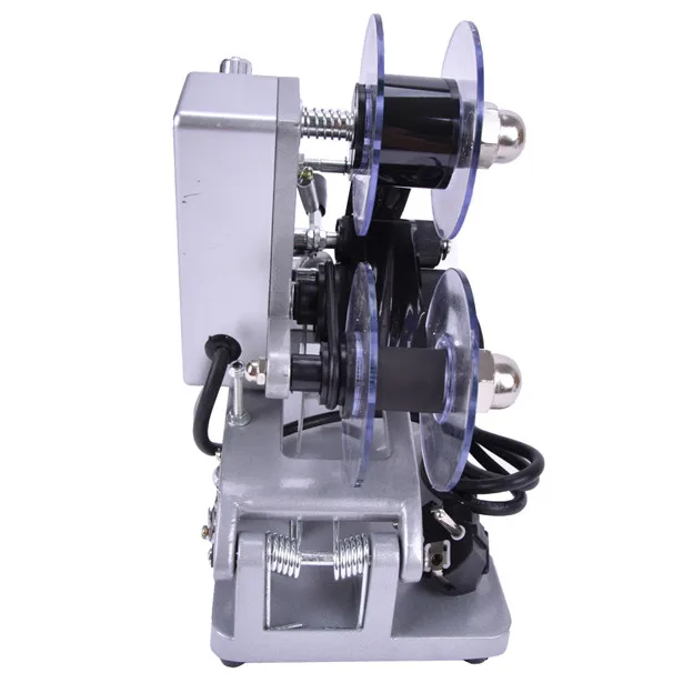DY-8 Color Ribbon Hot Printing Machine Direct Thermal Foil Manual Stamp Printer Coding Machine Date Ribbon Coder