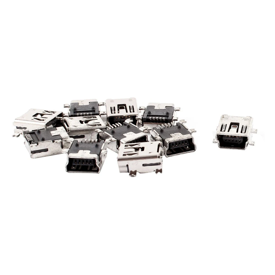 

IMC Hot Mini USB Type B Female 5 Pin PCB Board Mount Jack Connector 10 Pcs