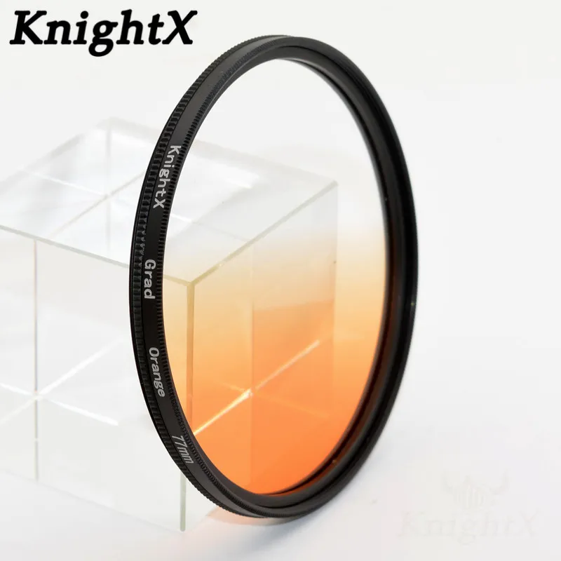 KnightX 24 цветной фильтр nd uv для объектива nikon canon t3i для d3200 lente filtros kitfiltro de lente foto photo 52 мм 55 58 мм 67 мм