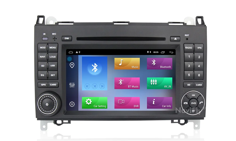 Flash Deal Navifly Android9.1 RDS OBD2 DAB Car Multimedia player For Mercedes Benz B200 A B Class W169 W245 Viano Vito W639 Sprinter W906 15