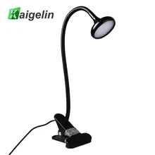 Светодиодная настольная лампа с usb-зажимом, светодиодная настольная лампа, Гибкая настольная лампа, сенсорный выключатель, затемняемая защита для глаз, Офисная лампа для учебы