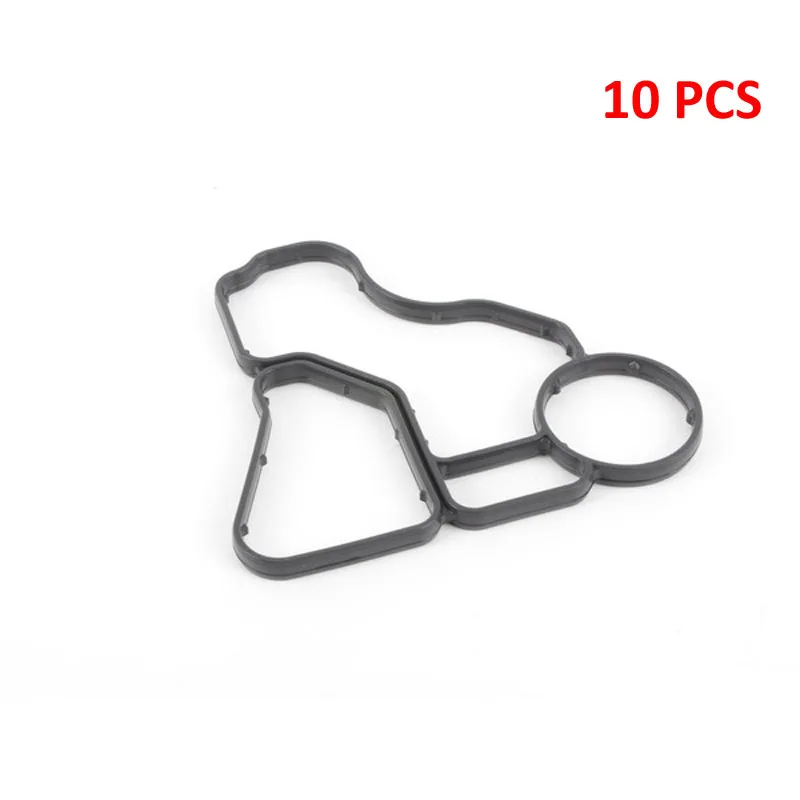 NEW OIL FILTER HOUSING GASKET /& COOLER SEAL SET FOR BMW E60 E61 E90 E81 E90 E91