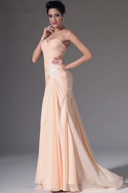 Free-Shipping-New-One-Shoulder-Chiffon-Evening-Gowns-with-White-Applique (1)