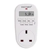 UK Plug British Outlet 7 Days Weekly Programmable Digital Plug Socket Timer Switch Time Relay Wall Clock Power AC 230V 220V 50Hz 1