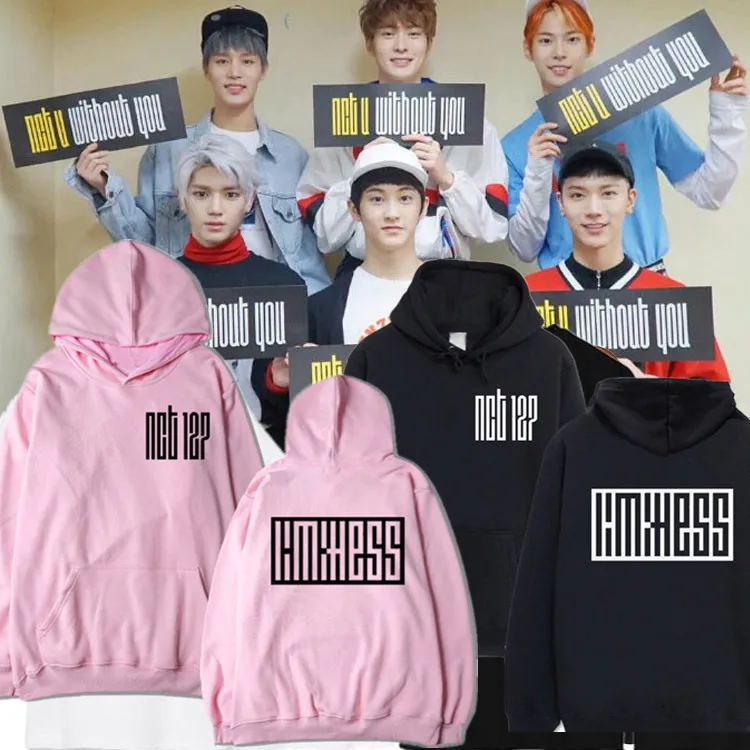 NCT U album Zheng Zaixian MARK одинаковый стиль кепки и защитника толстовки для мужчин женщин