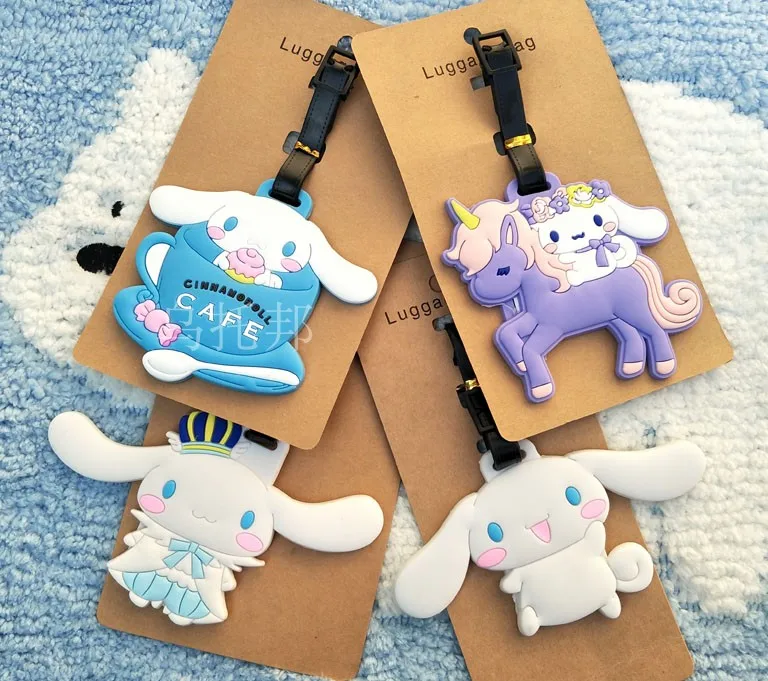 LISM Cinnamoroll аниме багажная бирка дорожные аксессуары чемодан ID адрес портативный