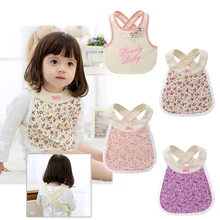 Lytwtw's/Одежда для новорожденных мальчиков и девочек с цветочным принтом; нагрудник для малышей; шарф; Аксессуары для младенцев; фартук для детей