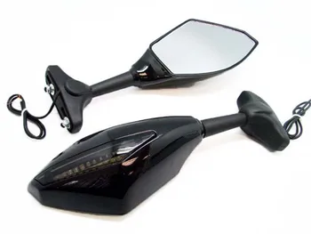 

Universal Smoke swing freely modified mirror LED Turn signals intergrated mirrors For Triumph TT600 (2000-2003)