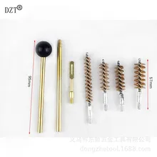 7 шт. универсальный кисть для труб Cal.22/45/357/9 мм охотничий пистолет чистящие средства