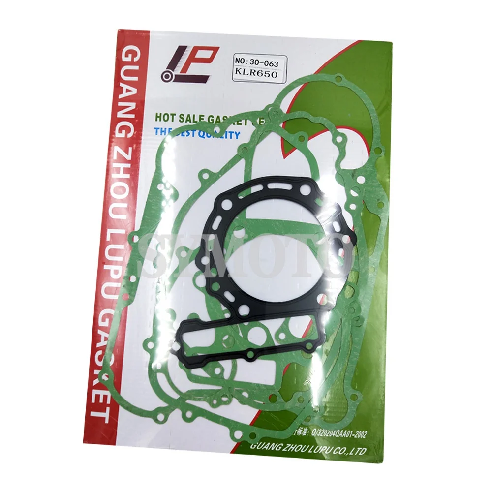 

Motorcycle Engine Cylinder Top End Crankcase Cover Complete Gasket Kit Set For Kawasaki KLR650 KLR 650