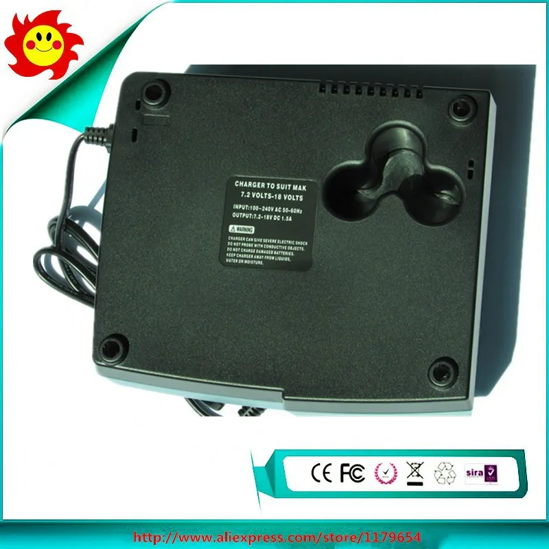 Universal Power Tool Charger for 7.2 18V Makita Power Tool Battery