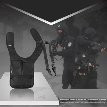 

1Pcs Outdoor Sports Military Army Agent Invisible Infantry Field Pack Shoulder Bags Anti-theft Armpit Tactical Bag