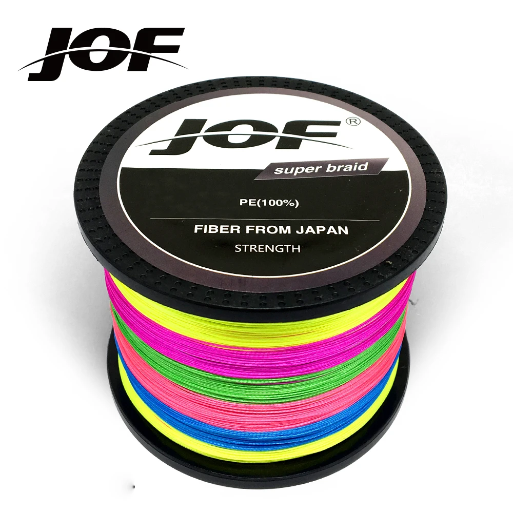 JOF 300 متر 500 متر 1000 متر PE مزين الأسلاك المتعددة الشعيرات خيط صنارة الصيد 8 السواحل 4 السواحل الصيد معالجة JOF 300 متر 500 متر 1000 متر PE مزين الأسلاك المتعددة الشعيرات خيط صنارة الصيد 8 السواحل 4 السواحل الصيد معالجة