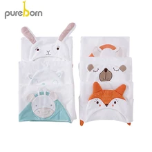 Special Offers pureborn Newborn Baby Bath Towel Cartoon Animal Hooded Unisex Baby Towel Blanket for Boys Girls Baby Stuff Special Offers pureborn Newborn Baby Bath Towel Cartoon Animal Hooded Unisex Baby Towel Blanket for Boys Girls Baby Stuff